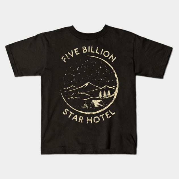 Five Billion Star Hotel Kids T-Shirt by kg07_shirts